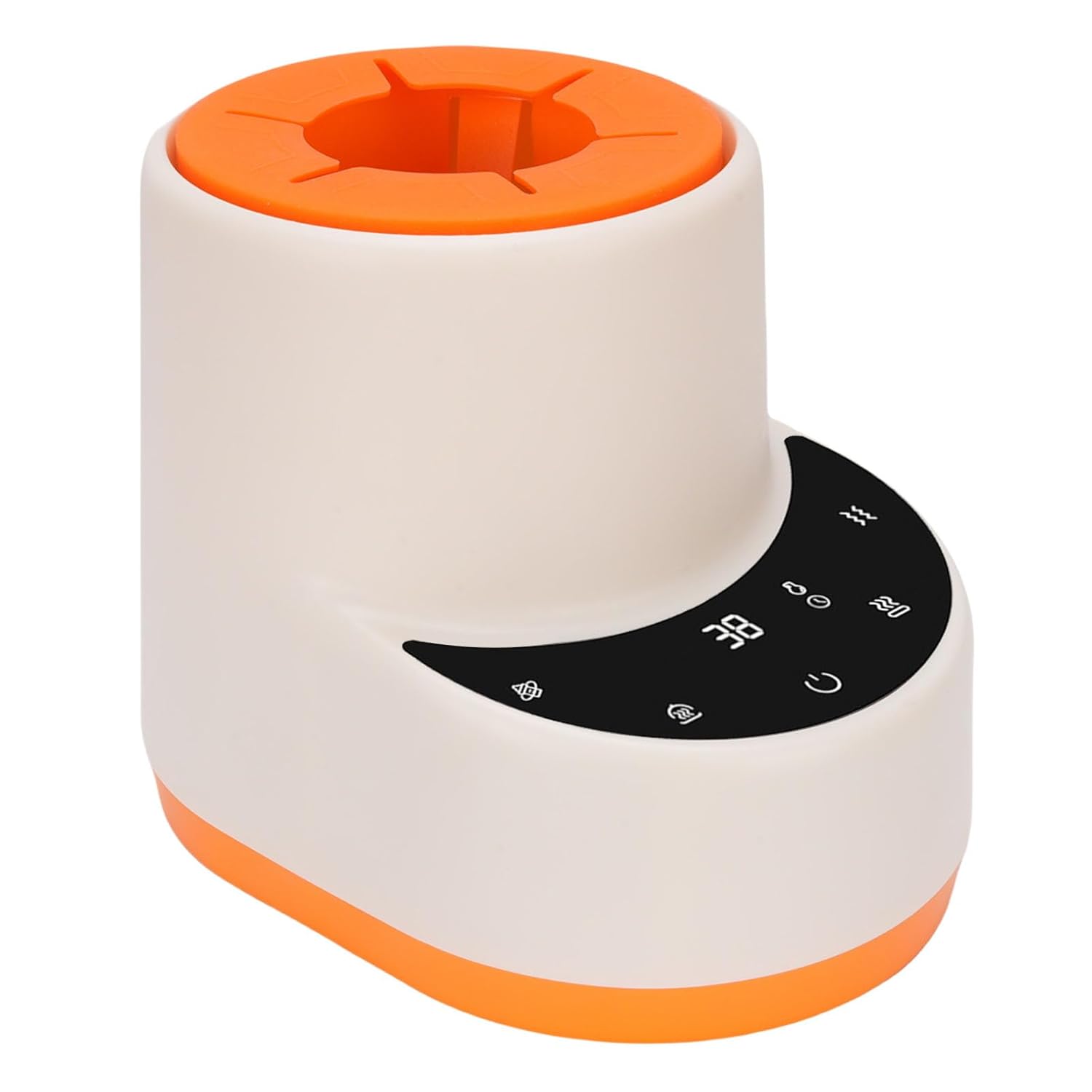 ZJchao Portable Bottle Warmer, Breastmilk Heater with 3 Heating Levels 3 Warm Keeping Levels Shake Mode for Travel Baby Milk Bottle Shaker Fast Heating (US Plug)