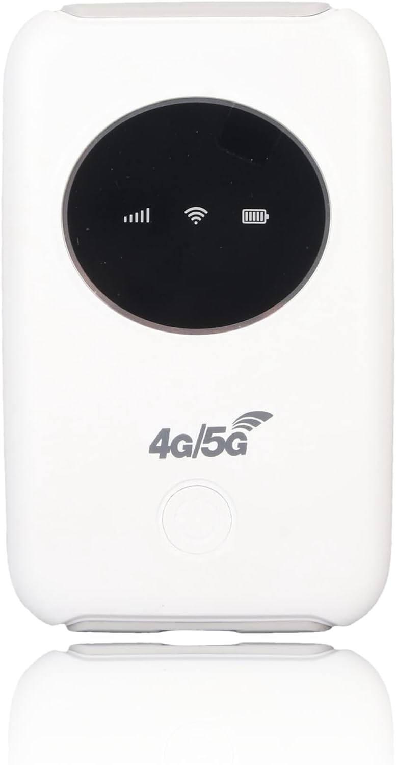 4G LTE USB Modem, with Micro SIM Card Slot, 300Mbps Unlocked Mobile Router SIM Slot, Pocket Mobile Hotspot Travel Portable Hotspot, Up to 10 Users