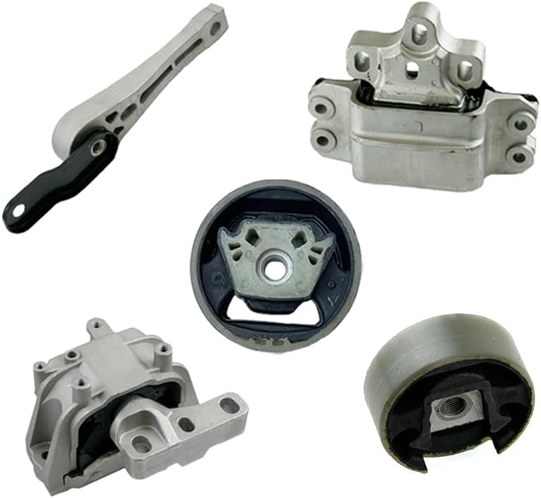 Engine Motor & Transmission Mount Compatible with 2011-2014 Volkswagen Jetta 2.0L DOHC Diesel Sedan Set 5pc -K3789 |A6981 A6966 A4925 A4918 A6960HY