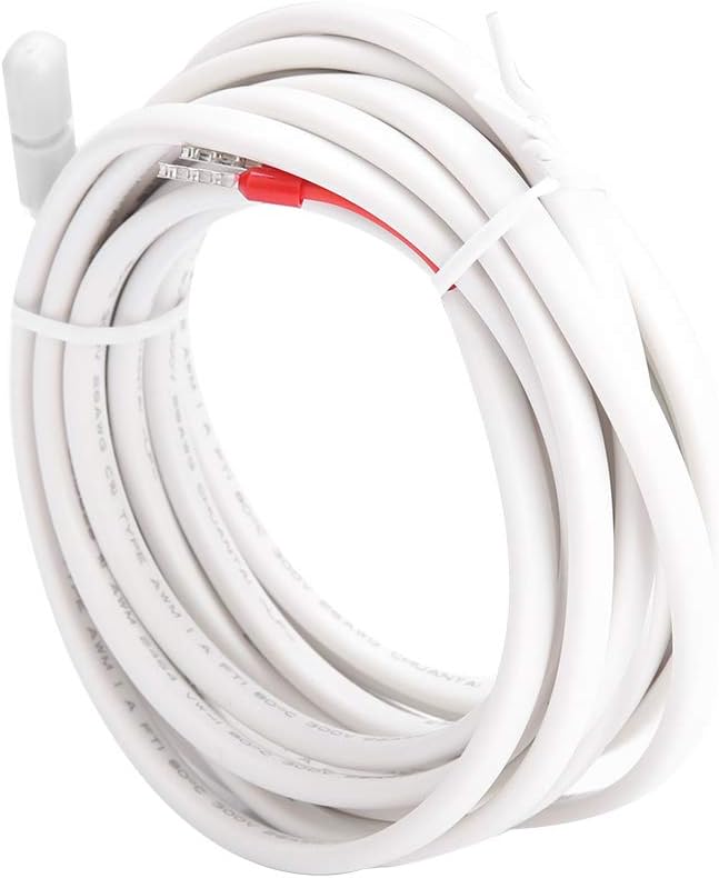 Nimomo Floor Temperature Sensor, 3m Underfloor Heating Probe, Thermostat Accessory Controller Sensor Probe Cable