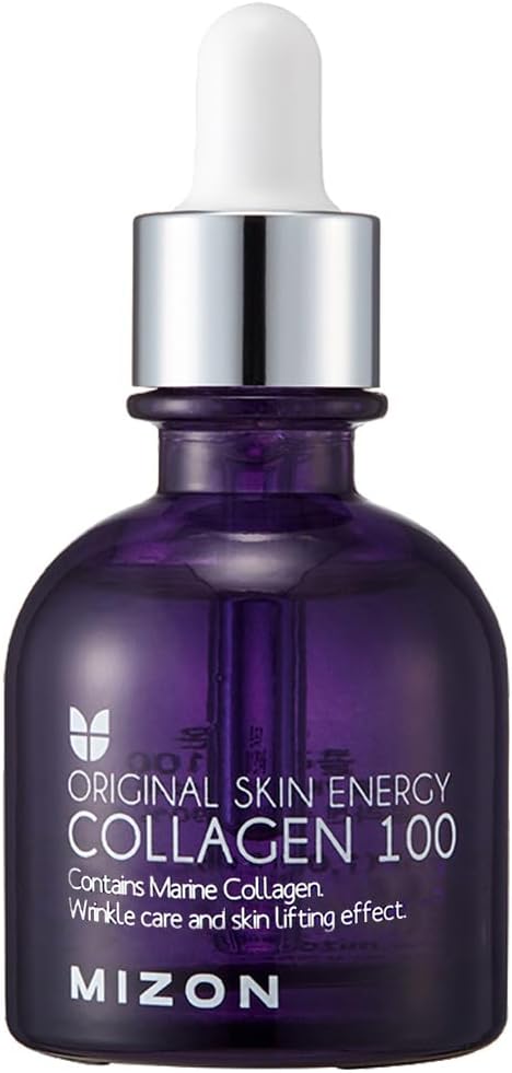 [MIZON] COLLAGEN 100 (30ml) Korean Skincare - Marine collagen serum - Intensive anti-aging treatment - Reduces wrinkles & fine lines - Hydration & Elasticity - Natural ingredients