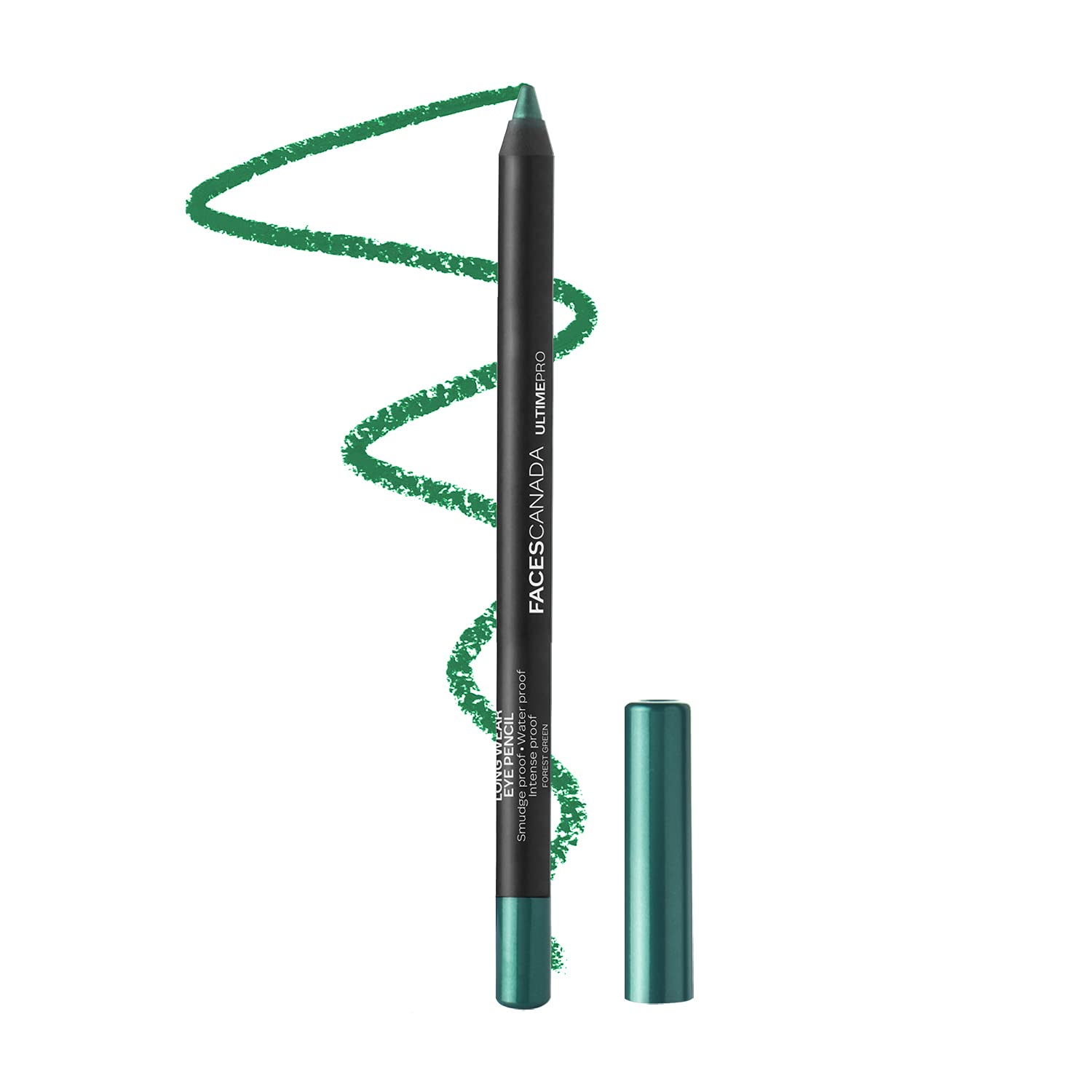 Ultime Pro Eyeliner Pencil - Forest Green | 8 Hour Long Lasting | Smooth One Stroke Application | Soft Blendable Formula | Waterproof & Smudge Proof | 0.04 Oz (1.2g)