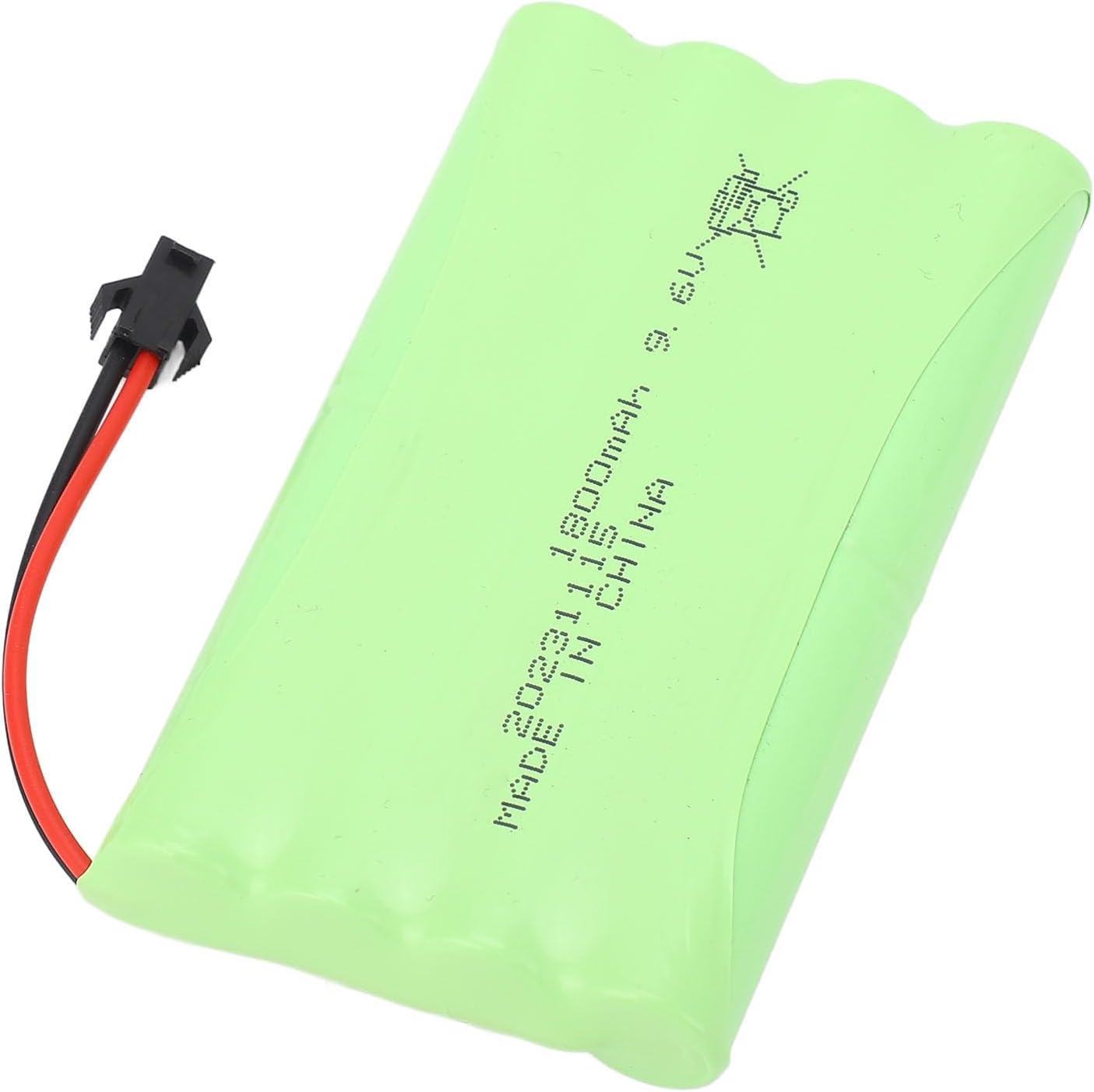 RC Lithium Battery, 9.6V 1800mAh Lithium Battery Replacement Remote Control Lithium Battery Spare Parts Remote & App Controlled Vehicle Batteries for RC Car Boat Truck