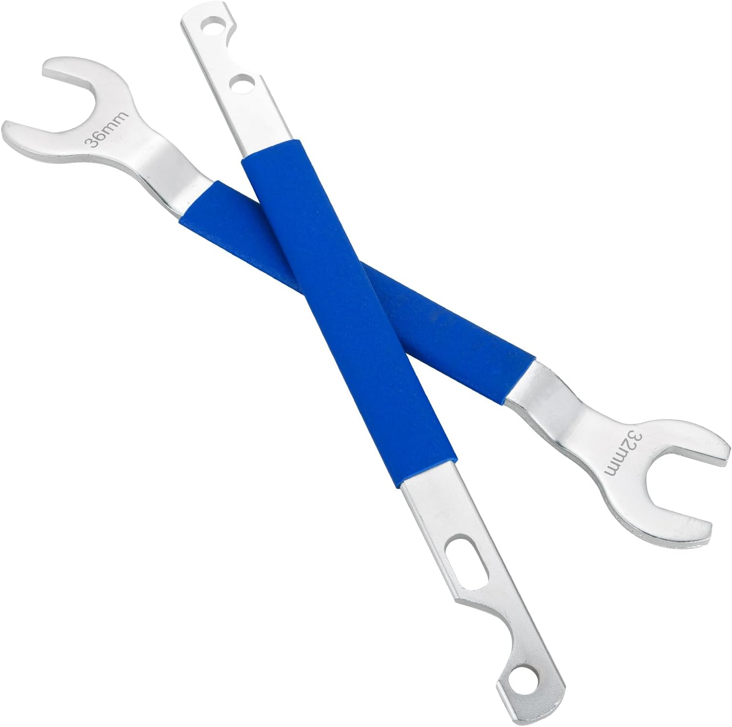 DASBET 32mm & 36mm Fan Clutch Wrench Removal Tool Set, Water Pump Pulley Holder, BMW, Ford, GM, Dodge, Chevrolet, Jeep, 2 PCS Nut Water Hub, Fan Clutch Removal