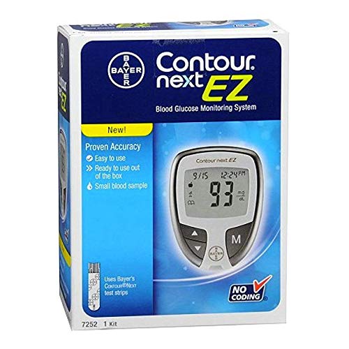 Contour Next EZ Blood Glucose Monitoring System Kit - 1 each, Pack of 3