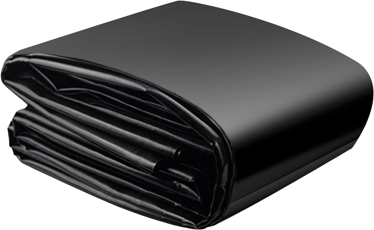 7 x 10 FT Pond Liner, 20 Mil HDPE Pond Liners for Outdoor Ponds
