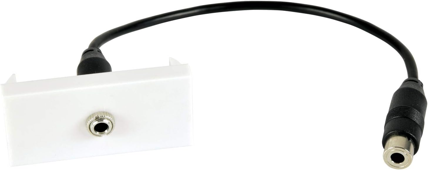 AV:Link | Wall Plate Module - 3.5mm Stereo Jack to Female Tail