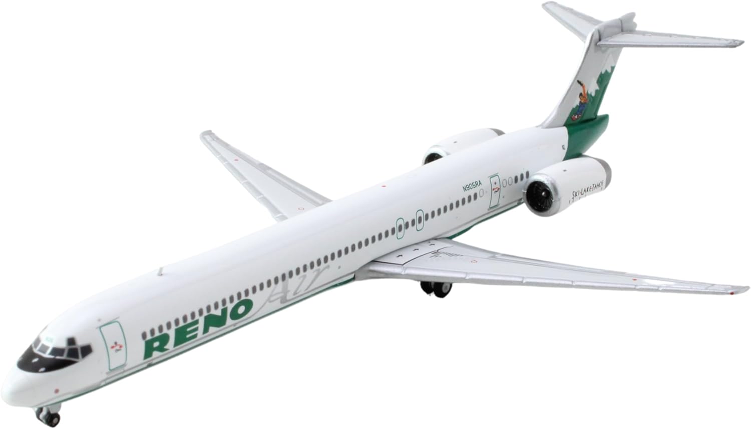 GeminiJets GJROA551 Reno Air MD-90 N905RA; Scale 1:400