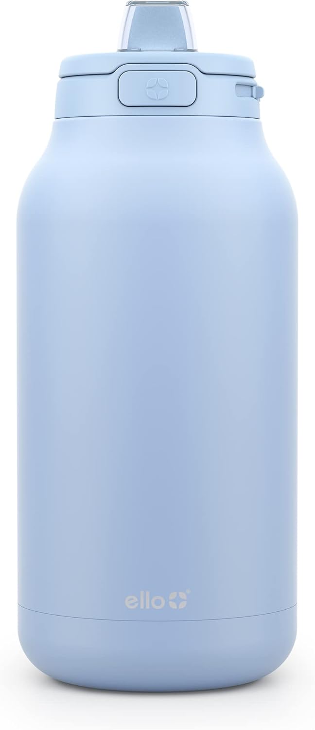 Ello Hydra 64oz Half Gallon Vacuum Insulated Stainless Steel Jug with Locking