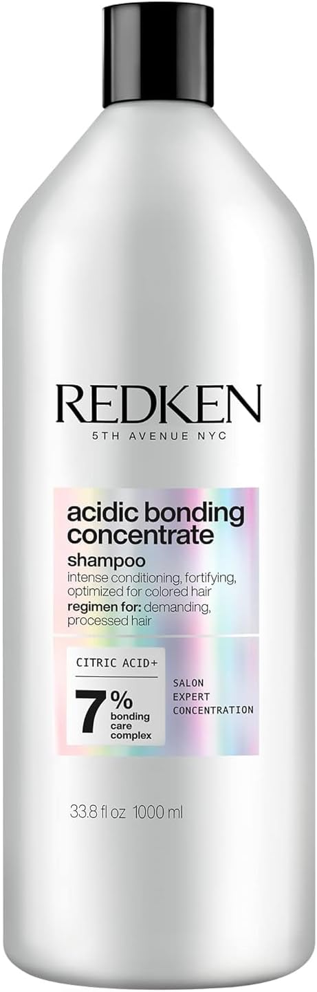 Redken Acidic Bonding Concentrate Shampoo, 1 L (Pack of 1) Cedar