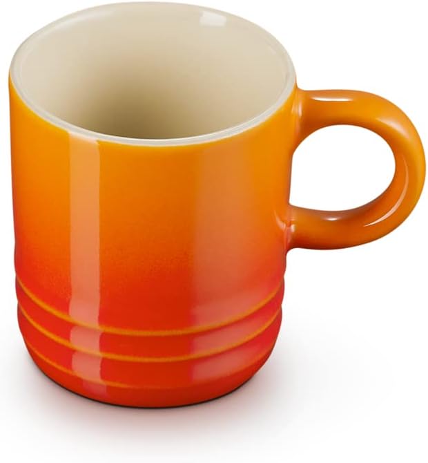 Le Creuset Stoneware Espresso Mug, 3 oz., Flame