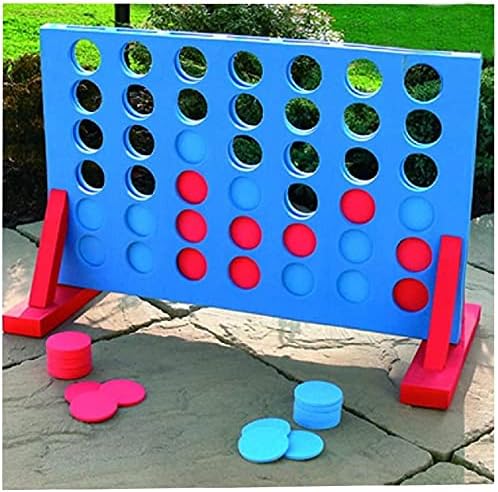 Giant Four in A Row Garden Outdoor Game Childrens Kids Adult Family Fun Toy Pub Game