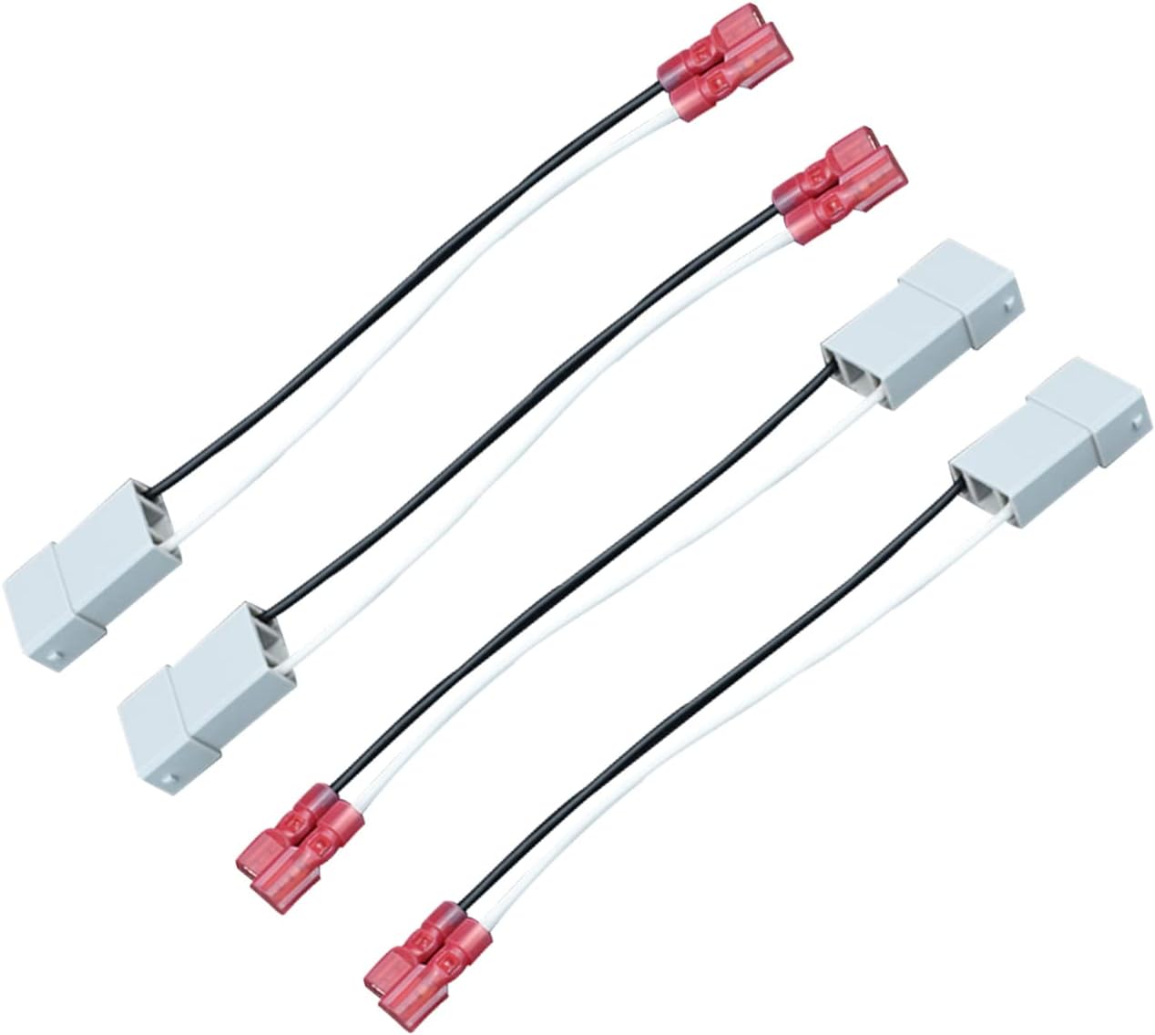 72-7800 Car Speaker Connector Speaker Wire Harness Replacement for Honda Civic Cr-v Ridgeline Accord Element Acura Integra TSX RSX CL ILX MDX RL TL 1990-up, Door Speaker Harness Adapter 4Pcs