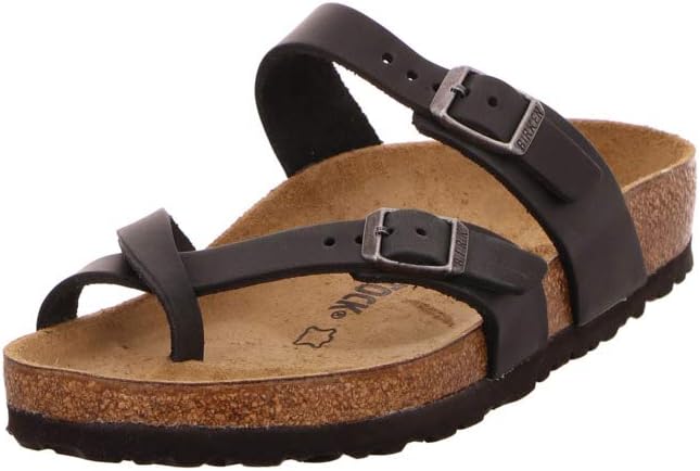 Birkenstock Women's Mayari Greased Leather Sandals