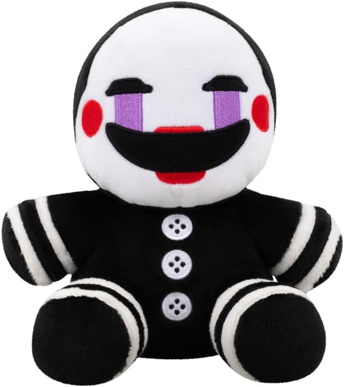 Five Nights at Freddy's The Puppet Plush - 8-Inch Stuffie with Soft Material and Glow-in-The-Dark Eyes