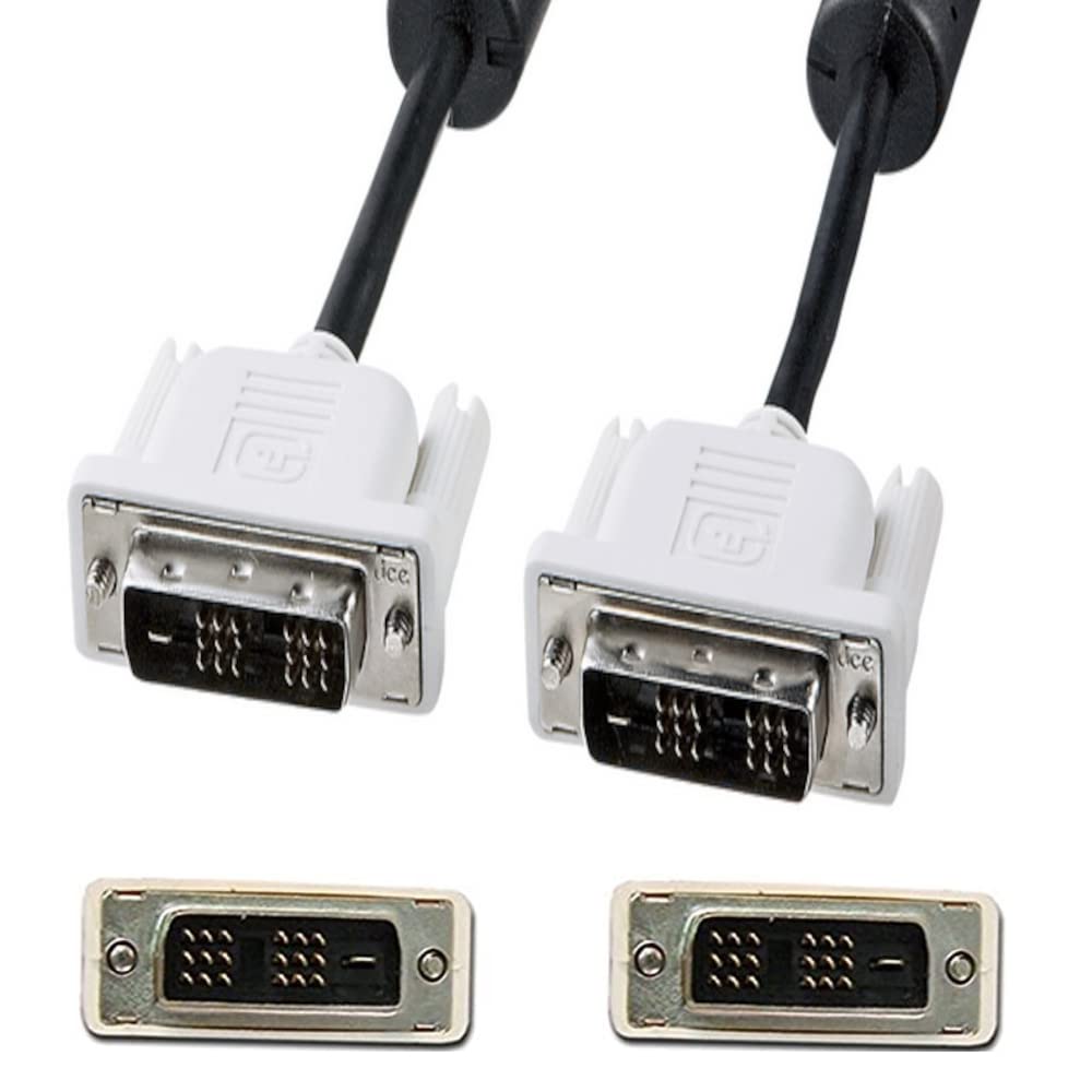 Kyper DVI to DVI Male-Male Digital Video Monitor LCD Flat Panel Cable 6 Ft (1 Pack)