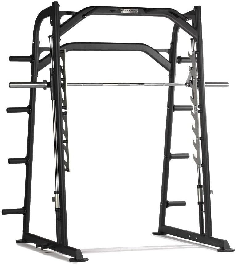 Titan Fitness Smith Machine, Exercise Cage for Weight Lifting and Bodybuilding