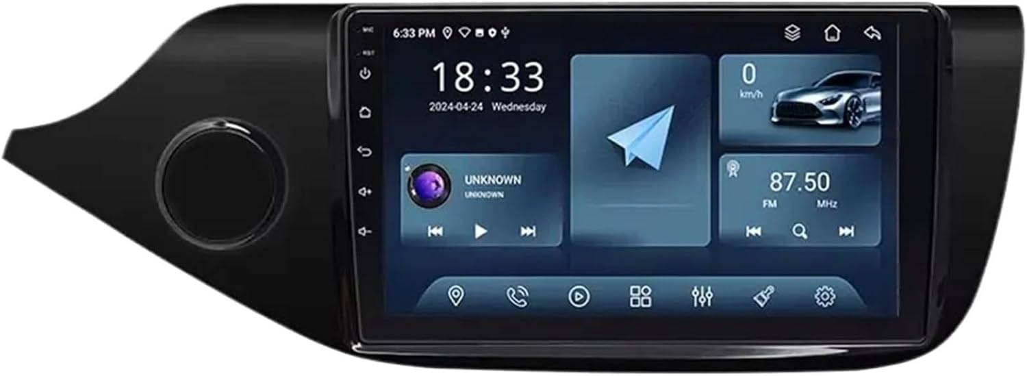Carplay Android 14 Wireless CarPlay Compatible With Kia CEED JD 2012-2018 Car Radio Multimedia Video Player(8Core -8GB-256GB)