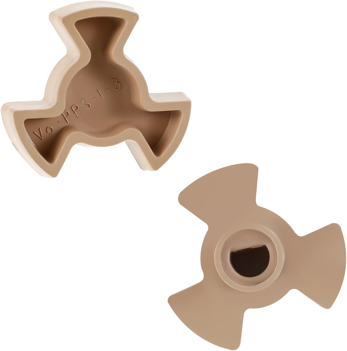 Mabor 2Pcs Microwave Turntable Spinner, Microwave Turntable Coupler Replacement Parts of Guide Support Accessories for Microwaves Plates, Shaft Length 0.57 inch