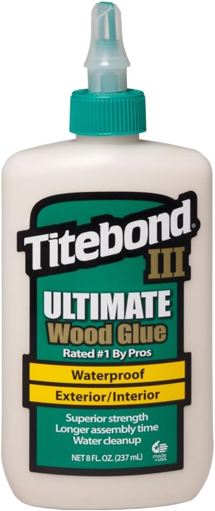 Titebond 1413 III Ultimate Wood Glue, 8-Ounces