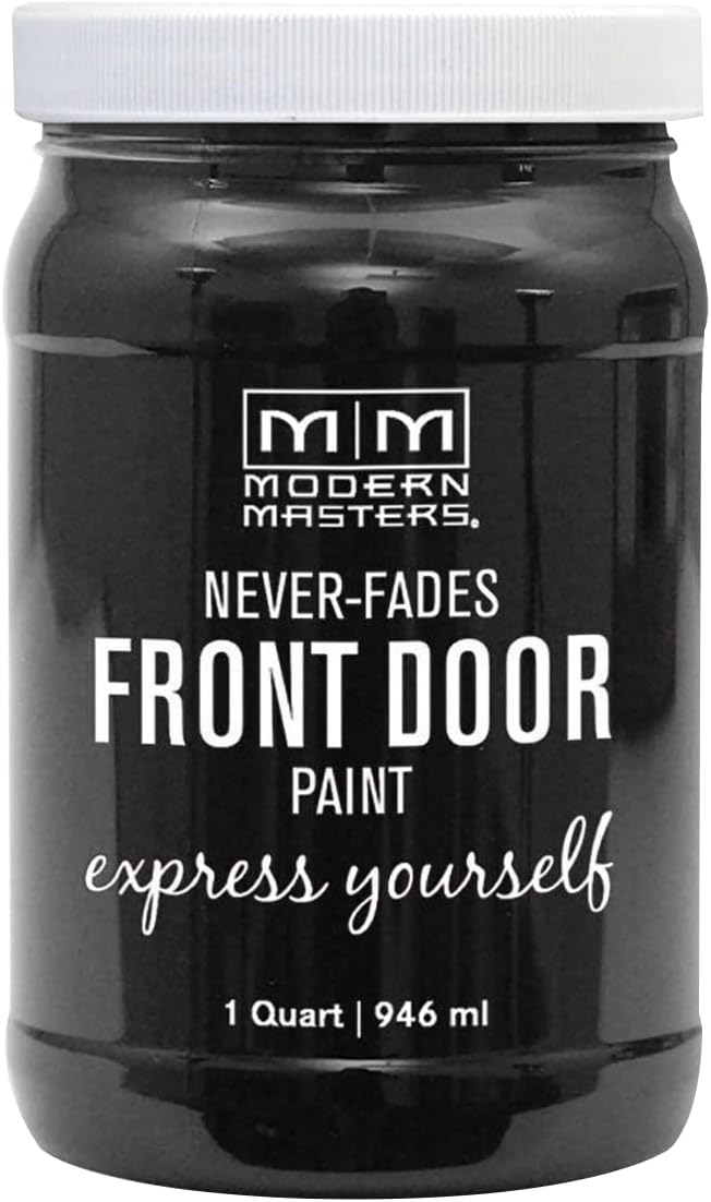 Modern Masters 1 qt 275266 Elegant Front Door Paint Water-Based Exterior Enamel