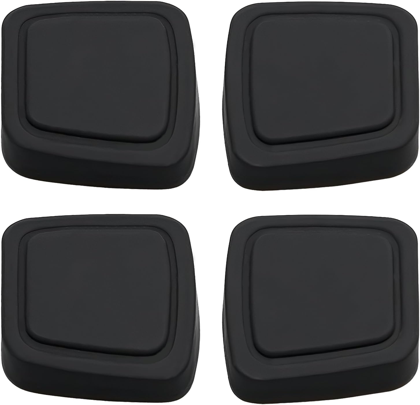 FUSCH 2X Keyless Go Door Handle Button Rubber Cover Compatible with Mercedes W220 S350 430 500 S55 1999-2005, C215 CL500 600/CL55 63 65 2000-2006, R230 SL500 600 2003-2008 Replace# 2207601370