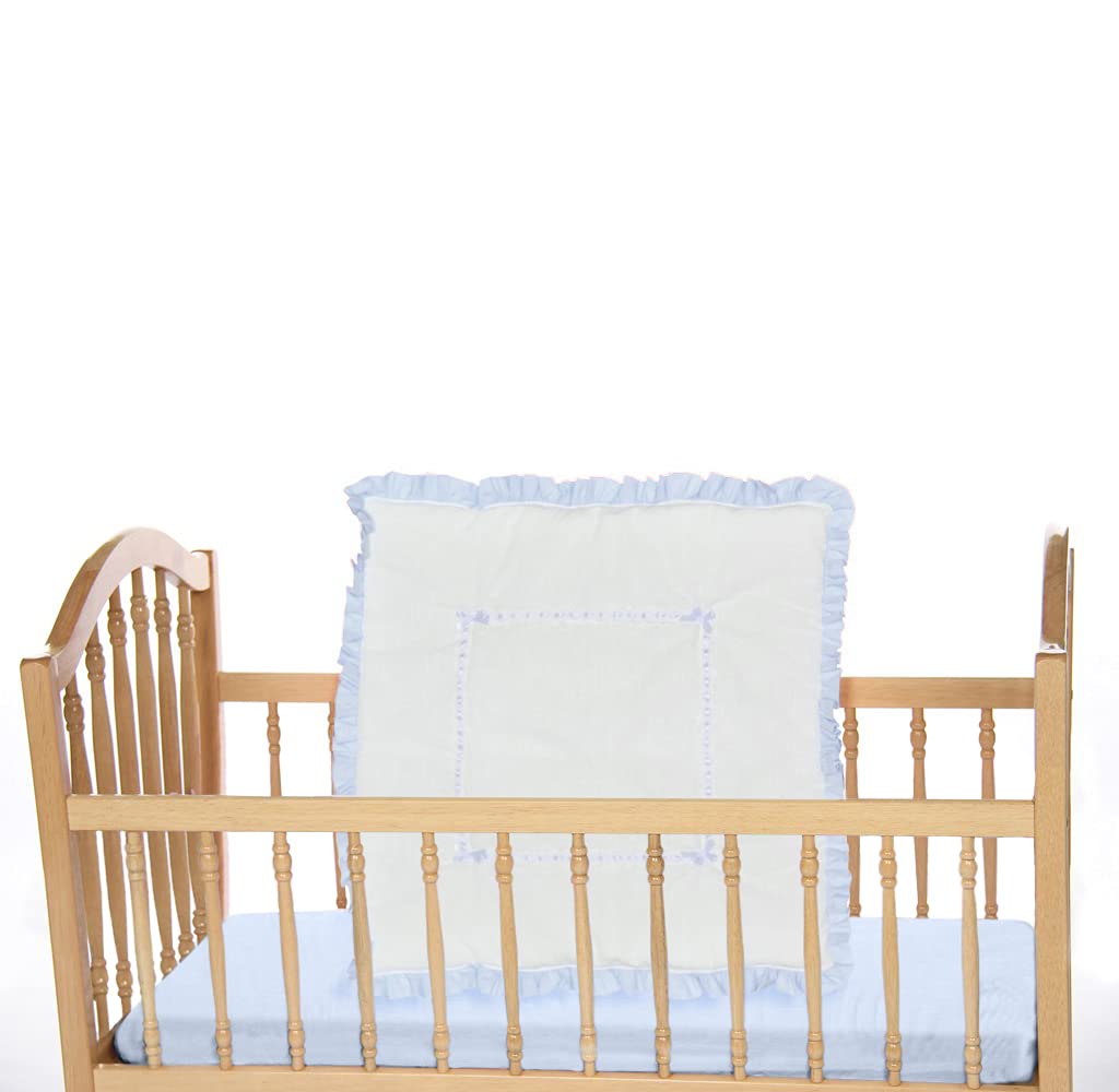 Baby Doll Bedding Unique Cradle Bedding Set, Blue (1230crnew-blue)