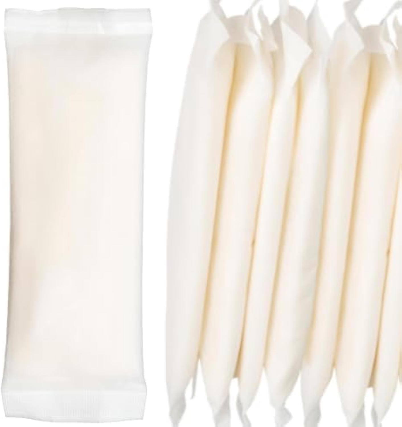 First Days Maternity Instant Perineal Cold Packs - Up to 20mins Cooling Effect - Absorbent, Disposable with Soft Cotton Cover - Ideal Hospital Bag Maternity Essentials (Pack of 6)