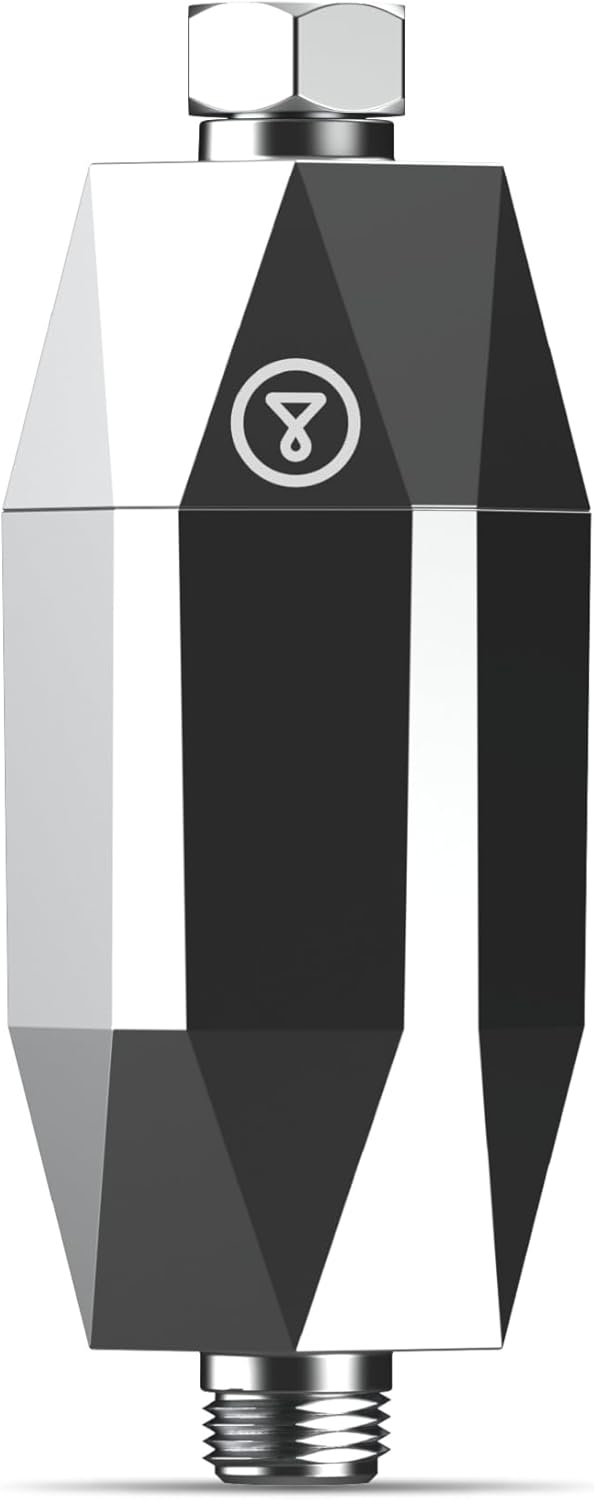 Tappwater ShowerPro Diamond - Shower Filter. Filters Limescale, Chlorine and +70 substances. Unique design. 4-stage filtration and KDF-55 technology for soft skin and strong hair. 6 months - 20.000L