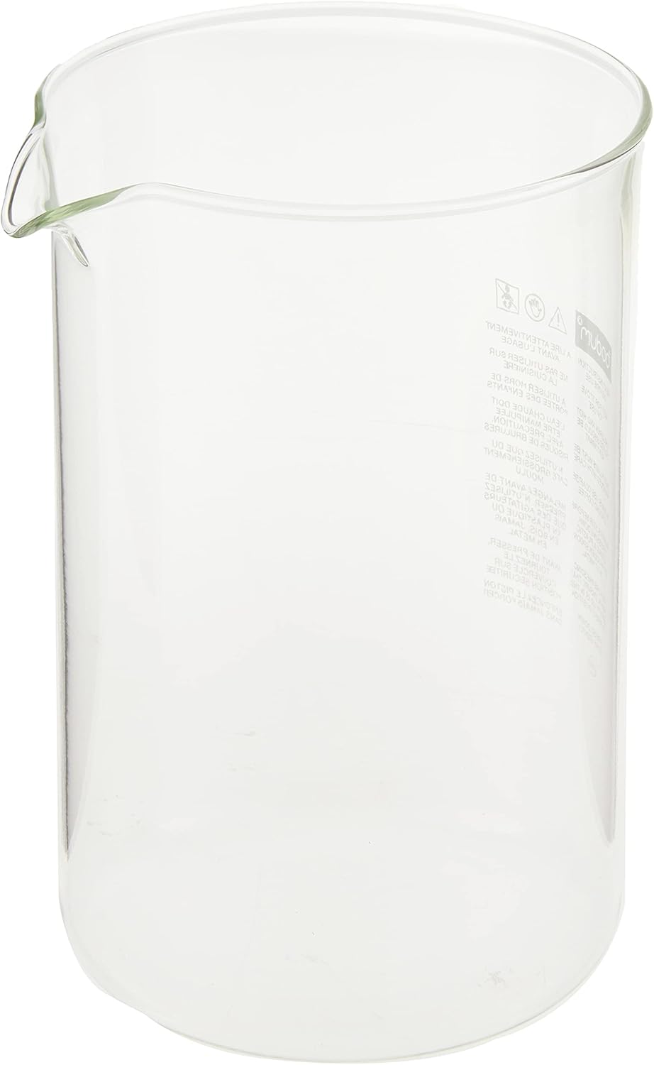 Bodum 51oz Spare Carafe for French Press, High-Heat Borosilicate Glass