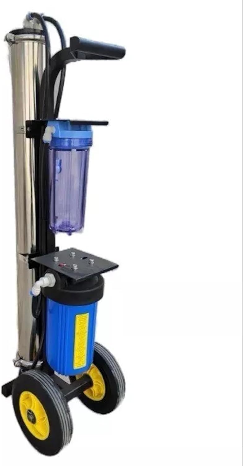 Professional Spotless Window Cleaning Filtration Reverse Osmosis RO Filter System - Portable for Window, Glass, Solar Panel Cleaning and Car Washing