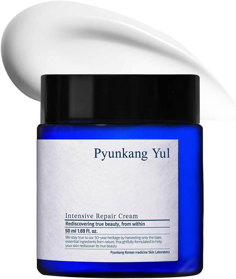 [PKY] Pyunkang Yul Intensive Repair Cream for Dry & Tight Skin with Deep Hydration, Ceramides for Strengthening Moisture Barrier, Zero-Irritation, Korean Skincare (1.7 Fl.Oz, 50ml)