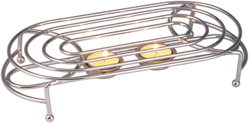 Chrome Food Warmer, Silver