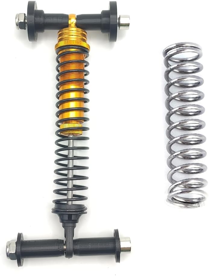 ODO LUCK Dampener Mod Improvement + Hard Spring for Fanatec CSL Throttle/Clutch/Non-LC (Load Cell) Pedal,Shock Absorber Mod Improvement,Modification Accessories