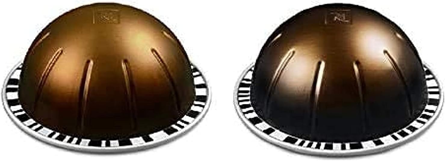 Nespresso Vertuo Double Espresso Selection Long Expiry Coffee Pods Capsules Chiaro Scuro 20 Pods 2 Sleeves