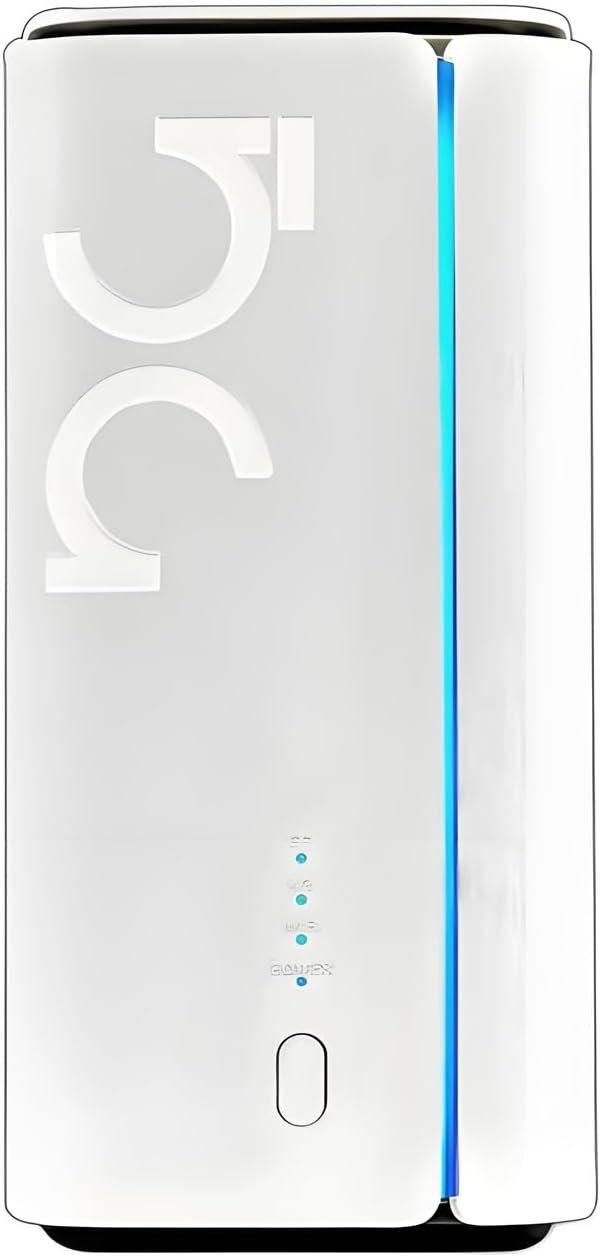 5G CPE Router with SIM Card Slot, 4.67Gbps High Speed Dual Band WiFi 6 Router for Home Indoor, Support for NSA SA (UK Plug)