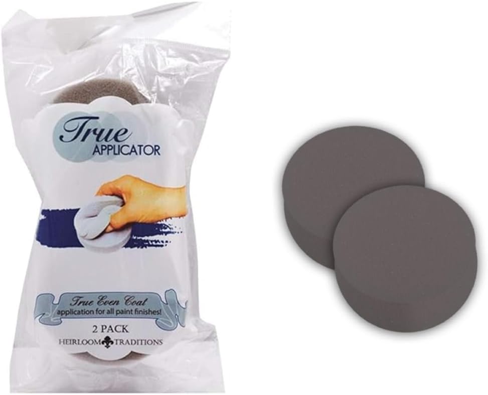 Heirloom Traditions Paint Foam True Applicator for All-in-ONE Paint, 2 Pack, Reusable
