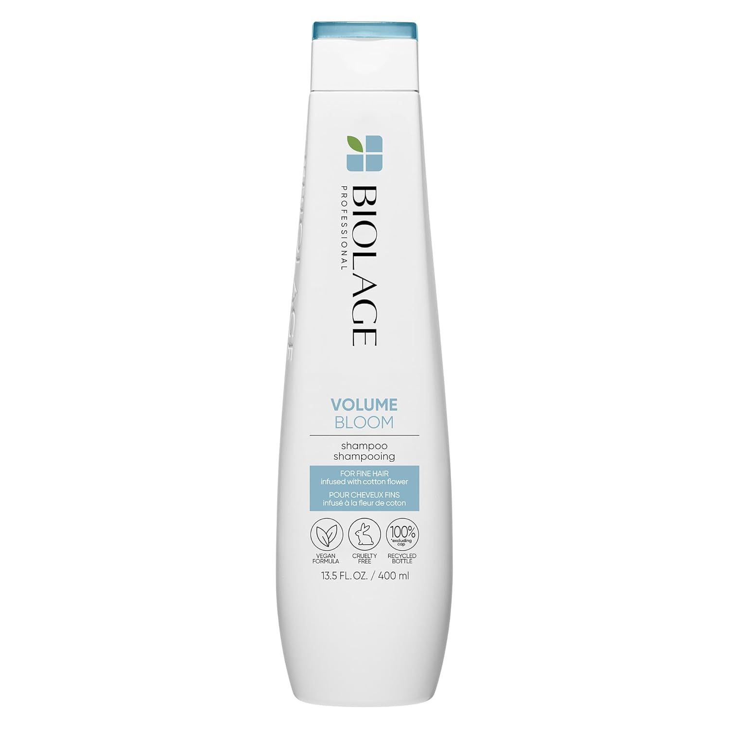 Biolage Volume Bloom Shampoo | Volumizing Shampoo | Lightweight Volume & Shine | For Fine Hair | Paraben & Silicone-Free | Vegan | Cruelty Free | Salon Shampoo