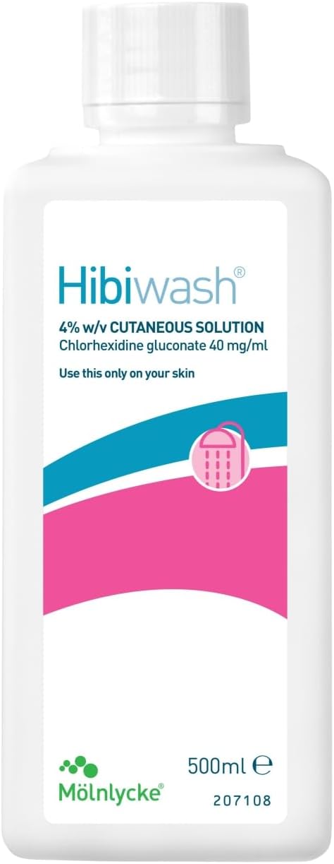 4 X Hibiwash Health Care, 500 ml