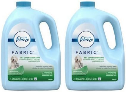 FABRIC Refresher, Pet Odor Eliminator Refill, 1 Count, 67.62 oz (2 pack)