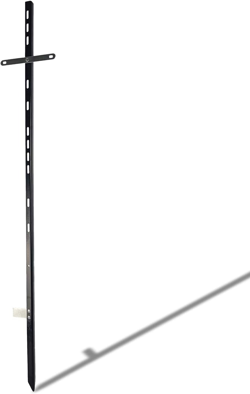 Visibility Signage Step Stakes for Signs (Heavy Duty) | 10 pcs | 46 Inches Tall (~ 4ft) | for Real-Estate, Parking, Garage Sale, and Event Signs…