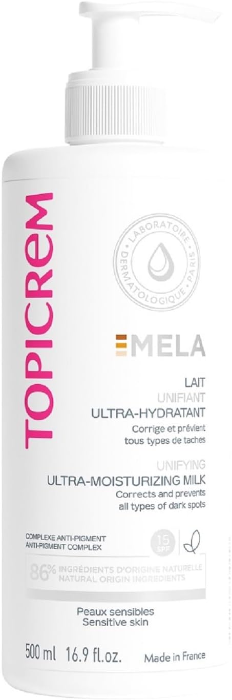 TOPICREM Mela Unifying Lightening Ultra-Moisturizing Milk 500 ml