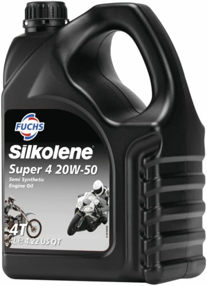 Silkolene 601452864 Super-4 Oil - 20W50-4L.