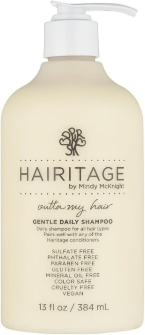 Hairitage Gentle Clarifying Gentle Clarifying Shampoo for Daily Life, Sulphate Free and Cruelty Free, 384 ml