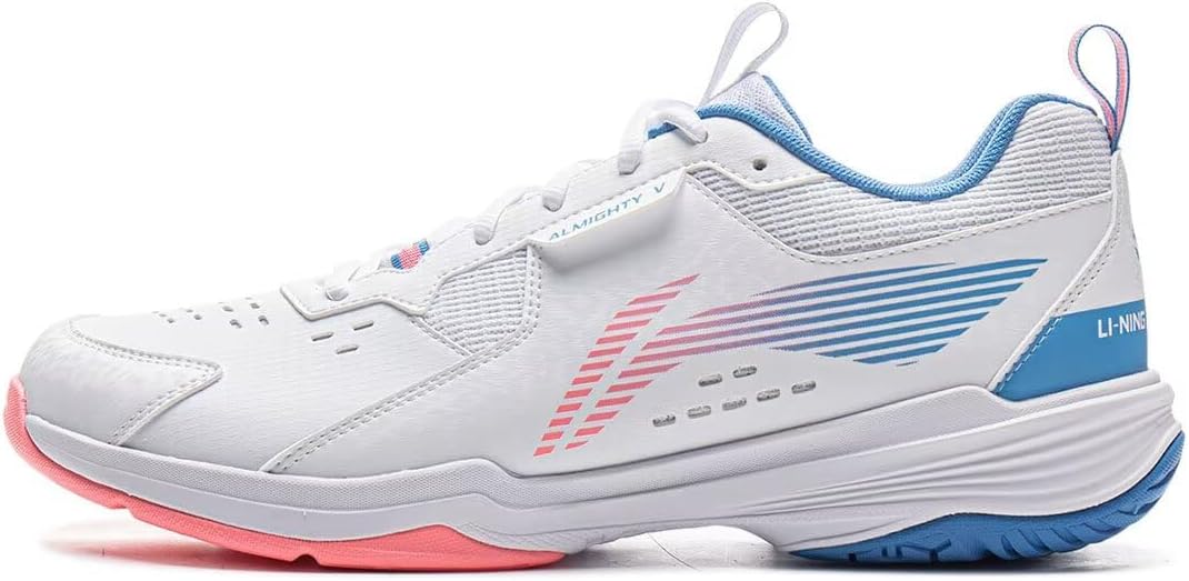 LI-NING Unisex Badminton Shoes Anti-Slip Featherlight Rebound Professional Training Sports Sneakers AYTT001 AYTU025 AYTV021
