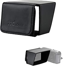 JJC Camcorder 3" LCD Screen Hood for Sony FDR-AX53 AX33 AX43 HDR-CX405 CX455 CX440 CX675 Canon XA15 XA11 XA40 XA50 VIXIA HF G21 G26 G50 G60 R800 R80 R82 Panasonic HC-V770 HC-VX981 HC-V180 HC-V380