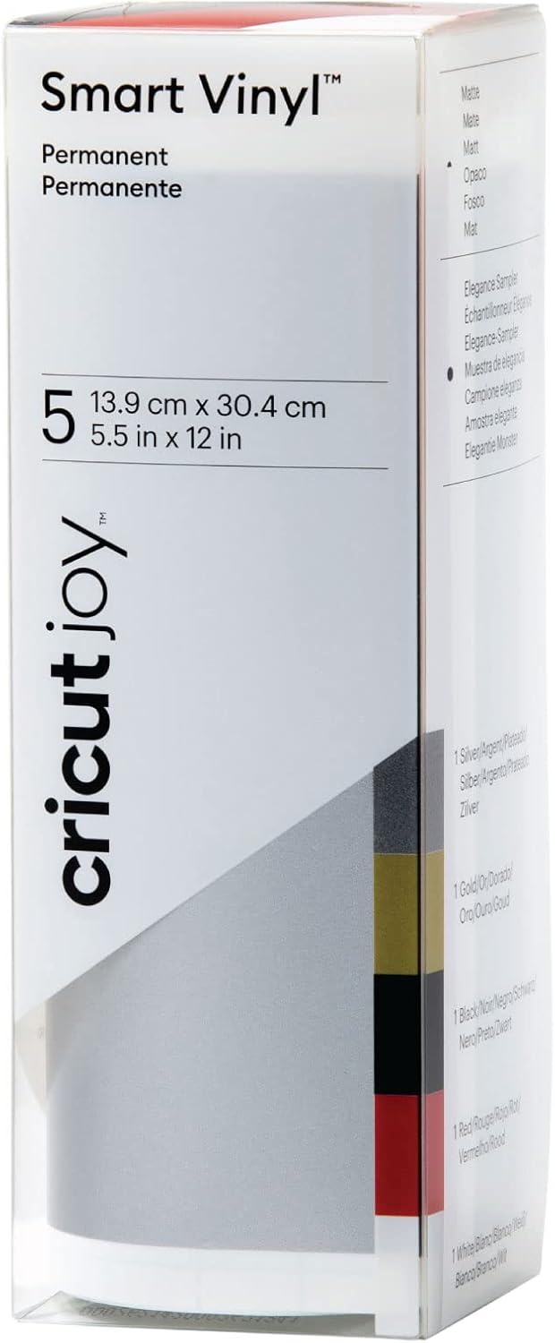 Cricut Joy Smart Vinyl – Permanent, Elegance (Matte)