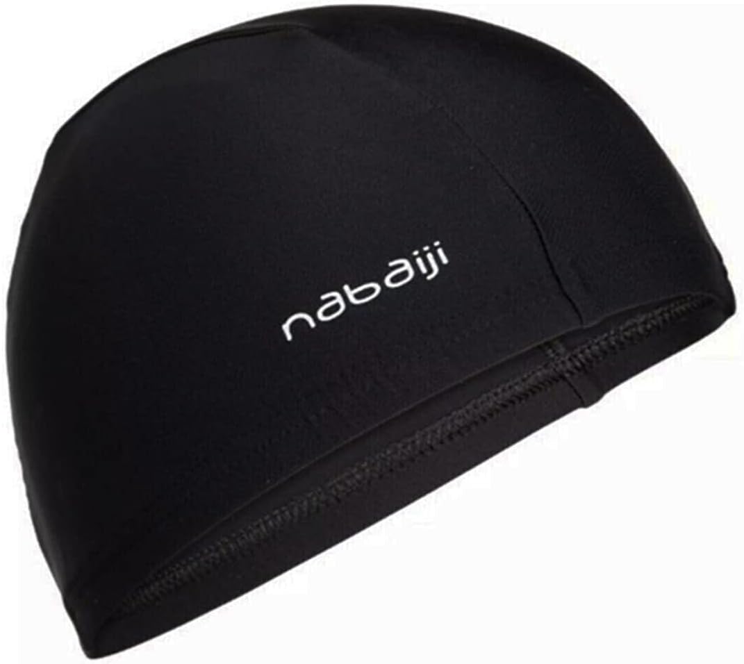 Nabaiji Mesh Swim Cap (Adult, Black)