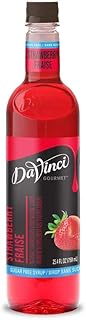 Da Vinci Gourmet Strawberry Sugar Free Syrup, 750 mL