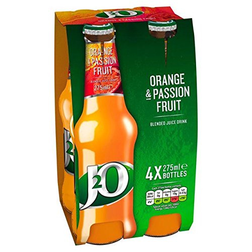 J2O Orange & Passion Fruit - 4 x 275ml (33.81fl oz)